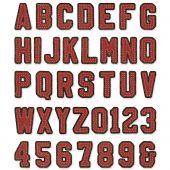 Sizzix Thinlits Die Set 37PK - Alphanumeric Varsity by Tim Holtz