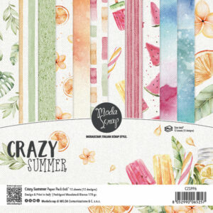 ModaScrap Fogli mono facciali CRAZY SUMMER