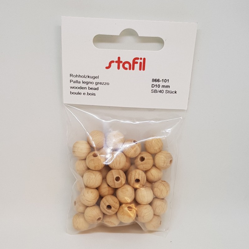 STAFIL PALLA LEGNO CON BUCO