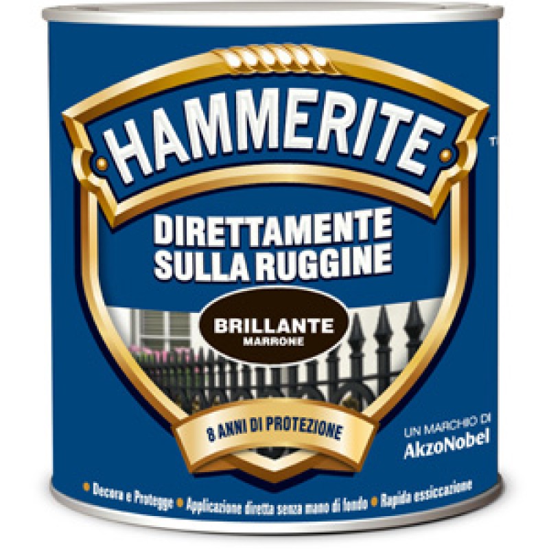HERBOL HAMMERITE DIRETTAMENTE SULLA RUGGINE BRILLANTE