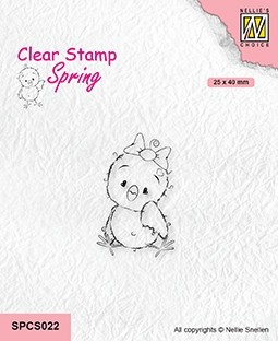 CLEAR STAMPS SPRING BEAUTY