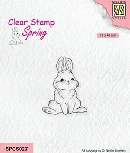 CLEAR STAMPS SPRING CUTE RABBIT 2