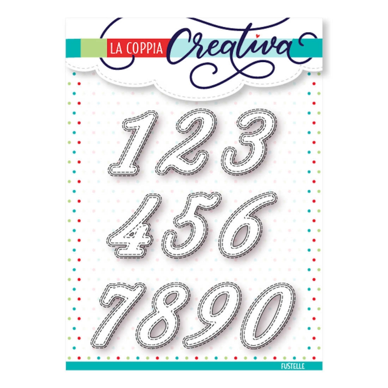 Coppia Creativa Numeri Cuciti