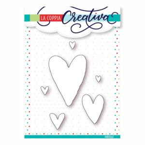 Coppia Creativa Cuori d`acquerello