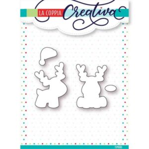 Coppia Creativa Renne di Natale