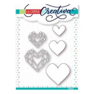 Coppia Creativa Cuori di cristallo