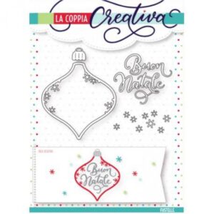 Coppia Creativa Buon Natale con addobbo - fustelle