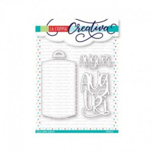 Coppia Creativa Auguri con tag - fustelle