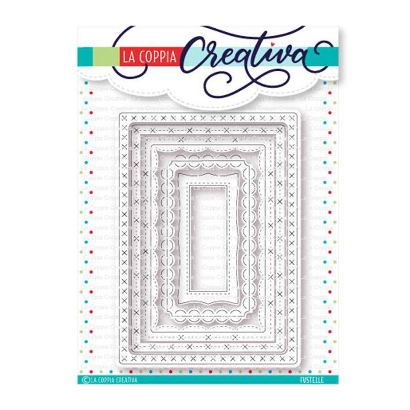 Coppia Creativa Rettangoli decorati