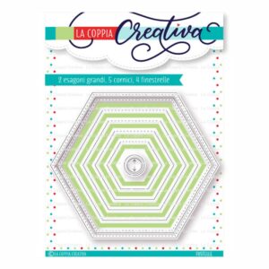 Coppia Creativa Esagoni - fustelle
