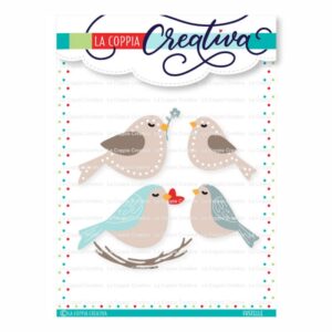 Coppia Creativa Uccellini - fustelle