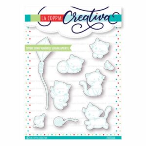 Coppia Creativa Gattini coccolosi - fustelle