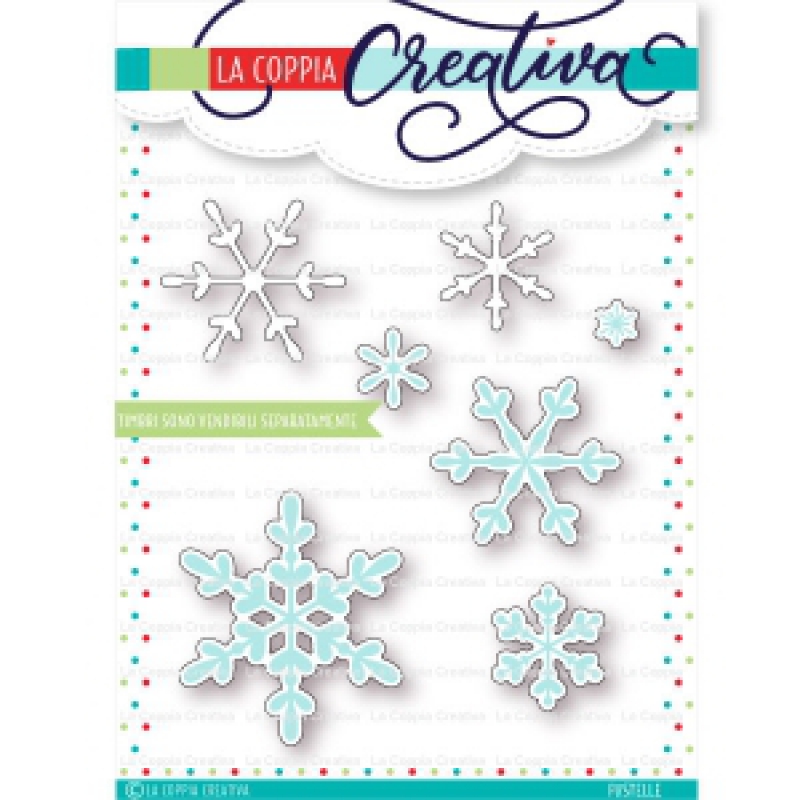 Coppia Creativa Fiocchi di neve - fustelle