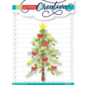 Coppia Creativa Albero con decorazioni - fustelle
