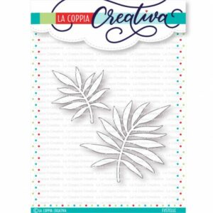Coppia Creativa Due foglie - fustelle