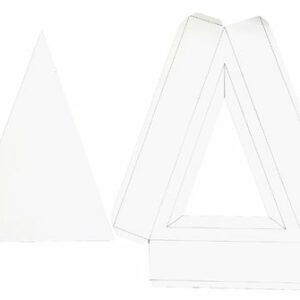 BOX TRIANGOLO 3D cart.450 gr/mq cm.23x32x3,5