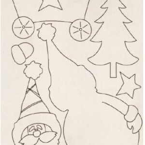 BABBO NATALE CARRETTO 3D