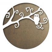 Sizzix Thinlits Die - Moonlit Owl by Tim Holtz