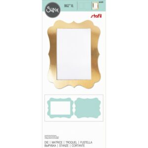 Sizzix Bigz XL Die - Vintage frame +retro