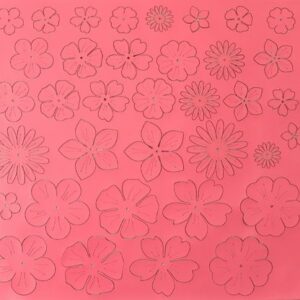 ECO PELLE NAPPA FIORELLINI