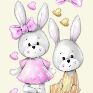 SWEET WOOD CONIGLIETTI BUNNY E BECKY