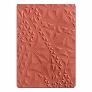 Sizzix 3-D Textured Impressions Embossing Folder - Geometric
