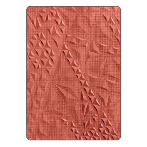 Sizzix 3-D Textured Impressions Embossing Folder - Geometric