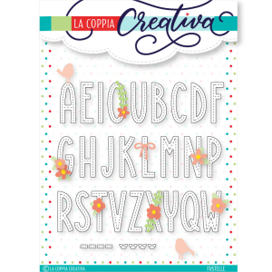 COPPIA CREATIVA- ALFABETO CON CUCITURA MAIUSCOLO