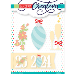 COPPIA CREATIVA-DECORAZIONI PER NUMERI GRANDI FUSTELLA