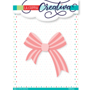 COPPIA CREATIVA- FIOCCO A STRISCE FUSTELLA