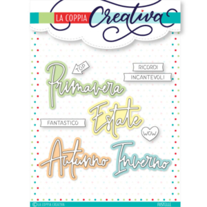 COPPIA CREATIVA-STAGIONI FUSTELLA