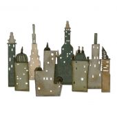 Sizzix Thinlits Die Set 20PK - Cityscape, Metropolis by Tim Holtz