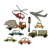 Sizzix Thinlits Die Set 19PK - Cityscape, Commute by Tim Holtz