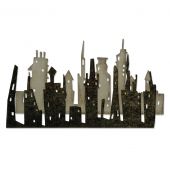 Sizzix Thinlits Die Set 2PK - Cityscape, Skyline by Tim Holtz