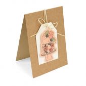 Sizzix Framelits Die Set 3PK w/Stamp - Floral Cake7