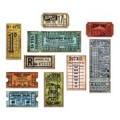 Sizzix Framelits Die Set 6PK - Ticket Booth by Tim Holtz