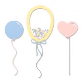 Sizzix Thinlits Die Set 8PK - Balloon