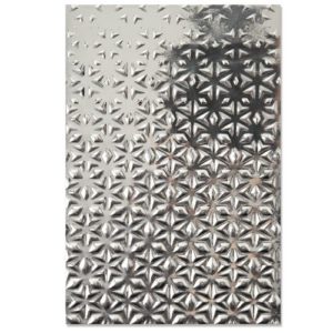 Sizzix 3-D Textured Impressions Embossing Folder - Star Fall