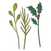 Sizzix Bigz L Die - Festive Stems by Tim Holtz