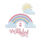 Sizzix Thinlits Die Set 8PK - Rainbow Magic