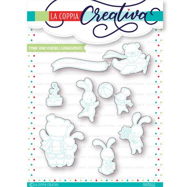 COPPIA CREATIVA- AMICI PELOSI FUSTELLA