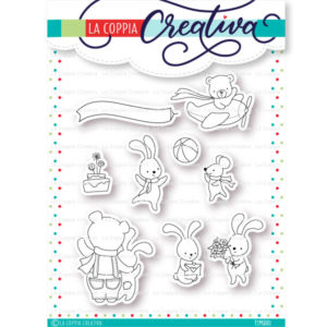 COPPIA CREATIVA- AMICI PELOSI TIMBRO