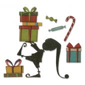 Sizzix Thinlits Die Set 11PK - Santa's Helper by Tim Holtz