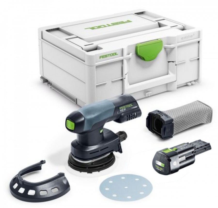 Festool Levigatrice orbitale a batteria ETSC 125-Basic-ERGO